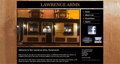 Desktop Screenshot of lawrence-arms-portsmouth.co.uk